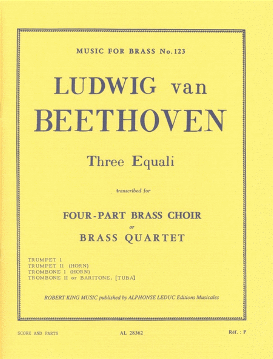 3 Equali (quartet-brass) School and Community scores gallery preview page 1