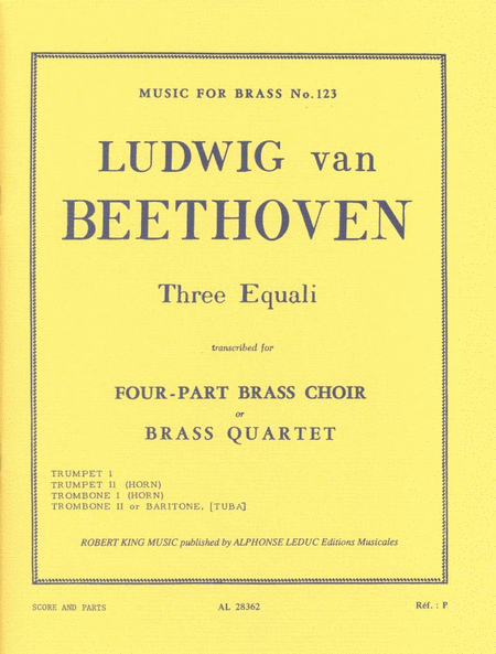 3 Equali (quartet-brass)