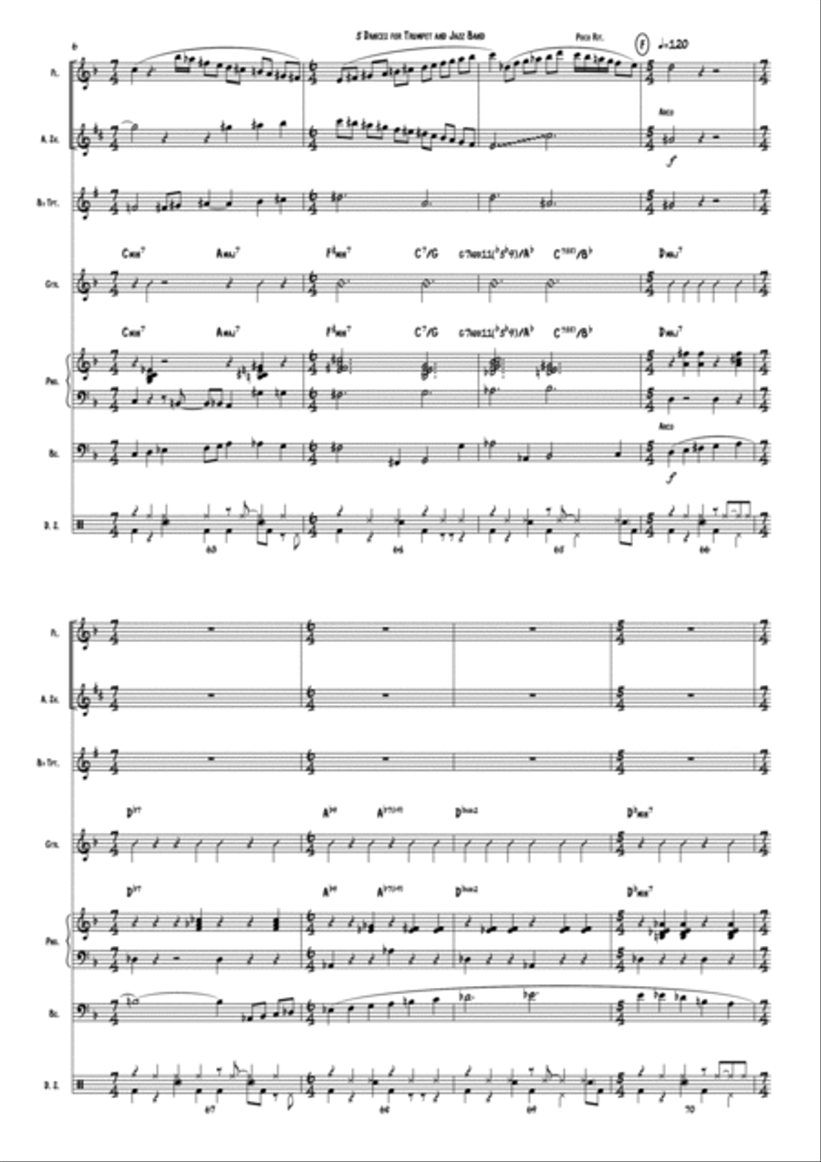 Slow Sam Slow Sam 3-Part scores gallery preview page 6
