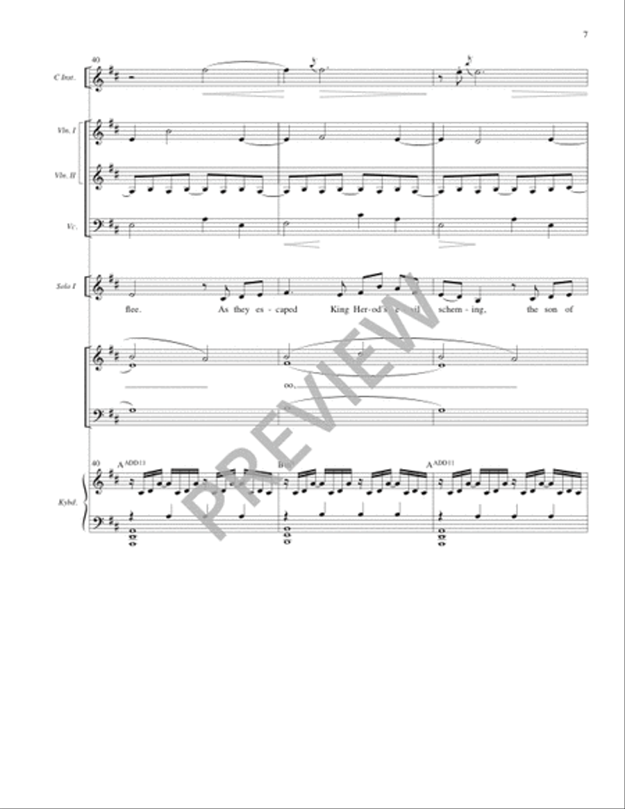 A Weary Couple - Full Score Cello scores gallery preview page 8