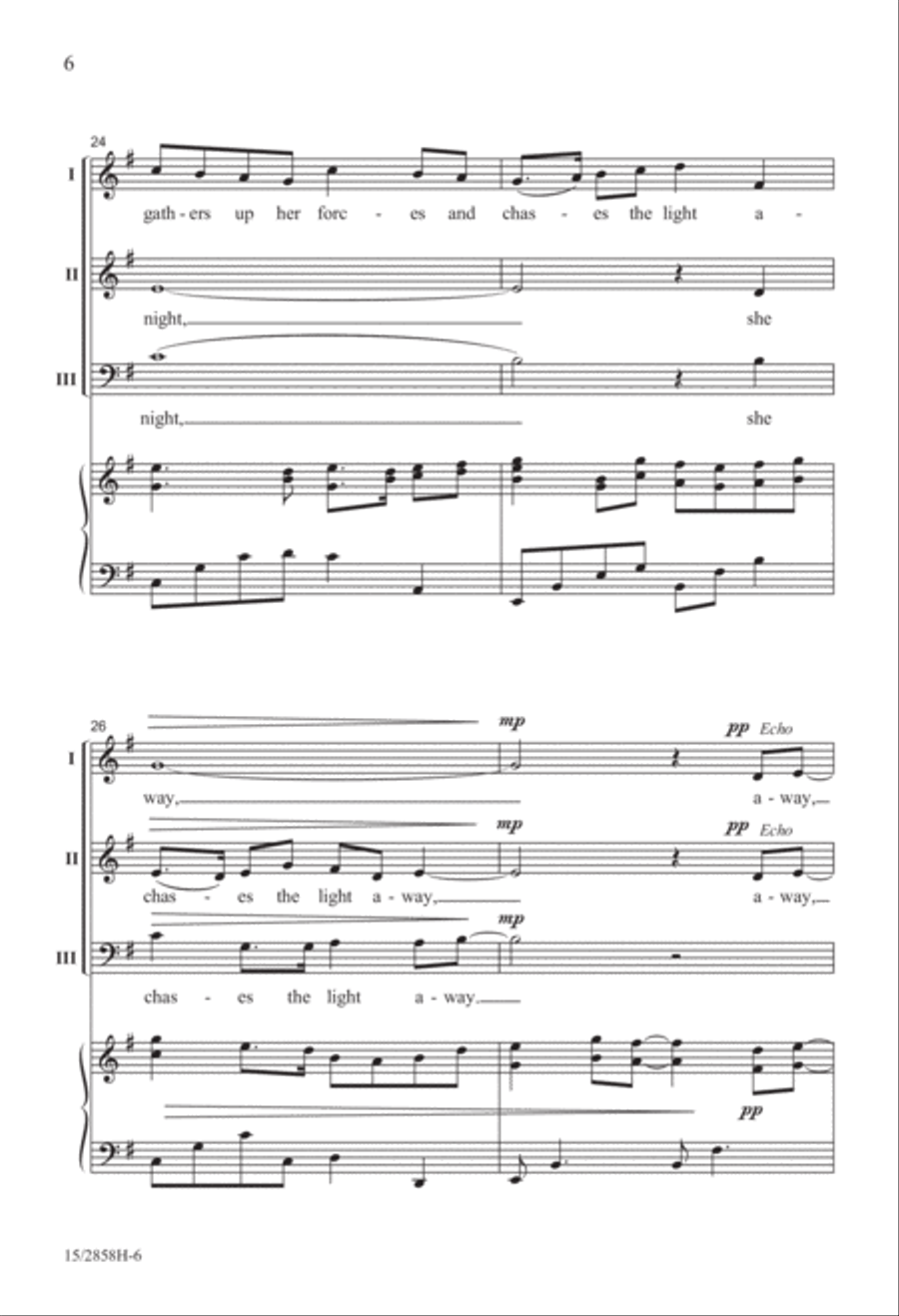 Winter's Waking 3-Part scores gallery preview page 7