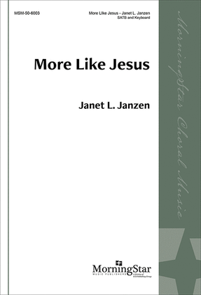 Book cover for More Like Jesus