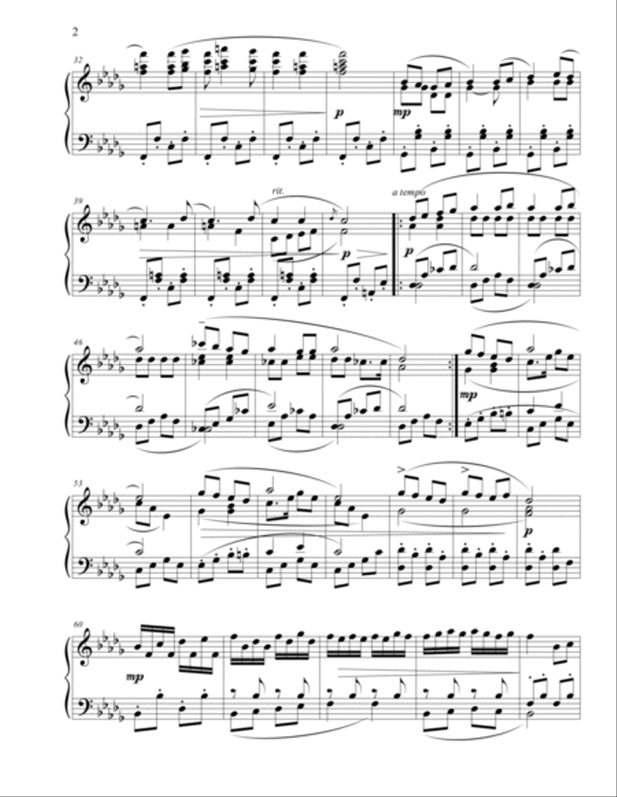 Lost in Reminiscences Piano Solo scores gallery preview page 2