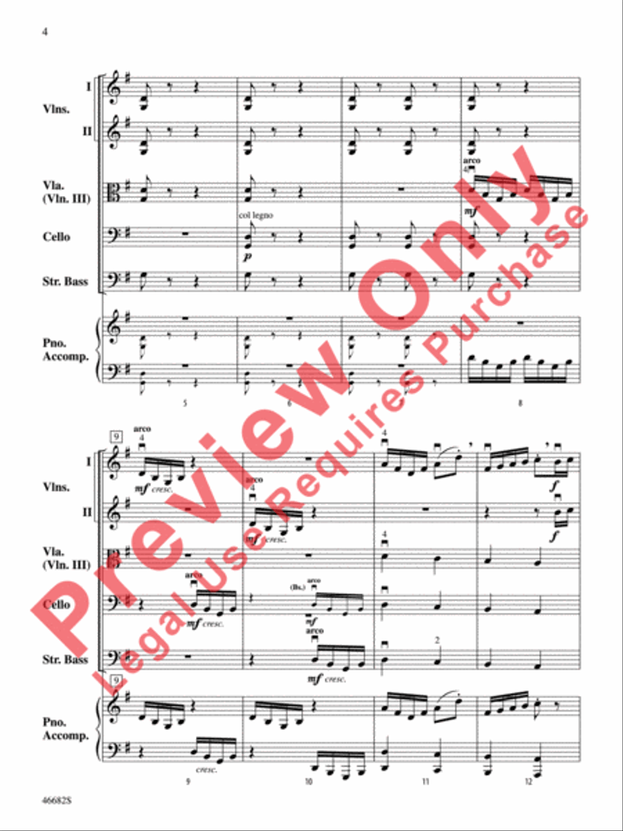 Soldier's Joy String Orchestra scores gallery preview page 5