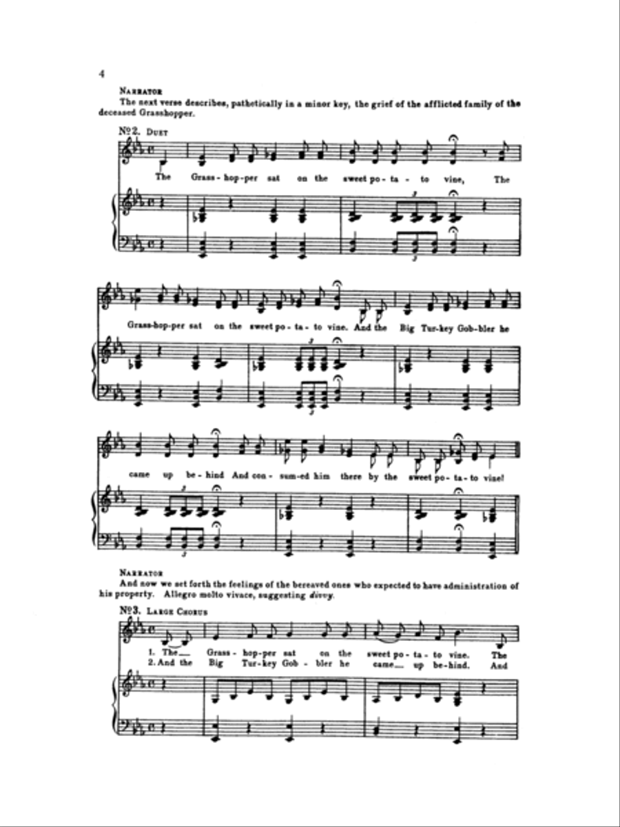 The Grasshopper - Director's Score 2-Part scores gallery preview page 5