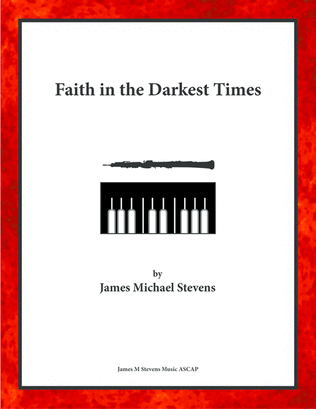 Book cover for Faith in the Darkest Times - Oboe & Piano