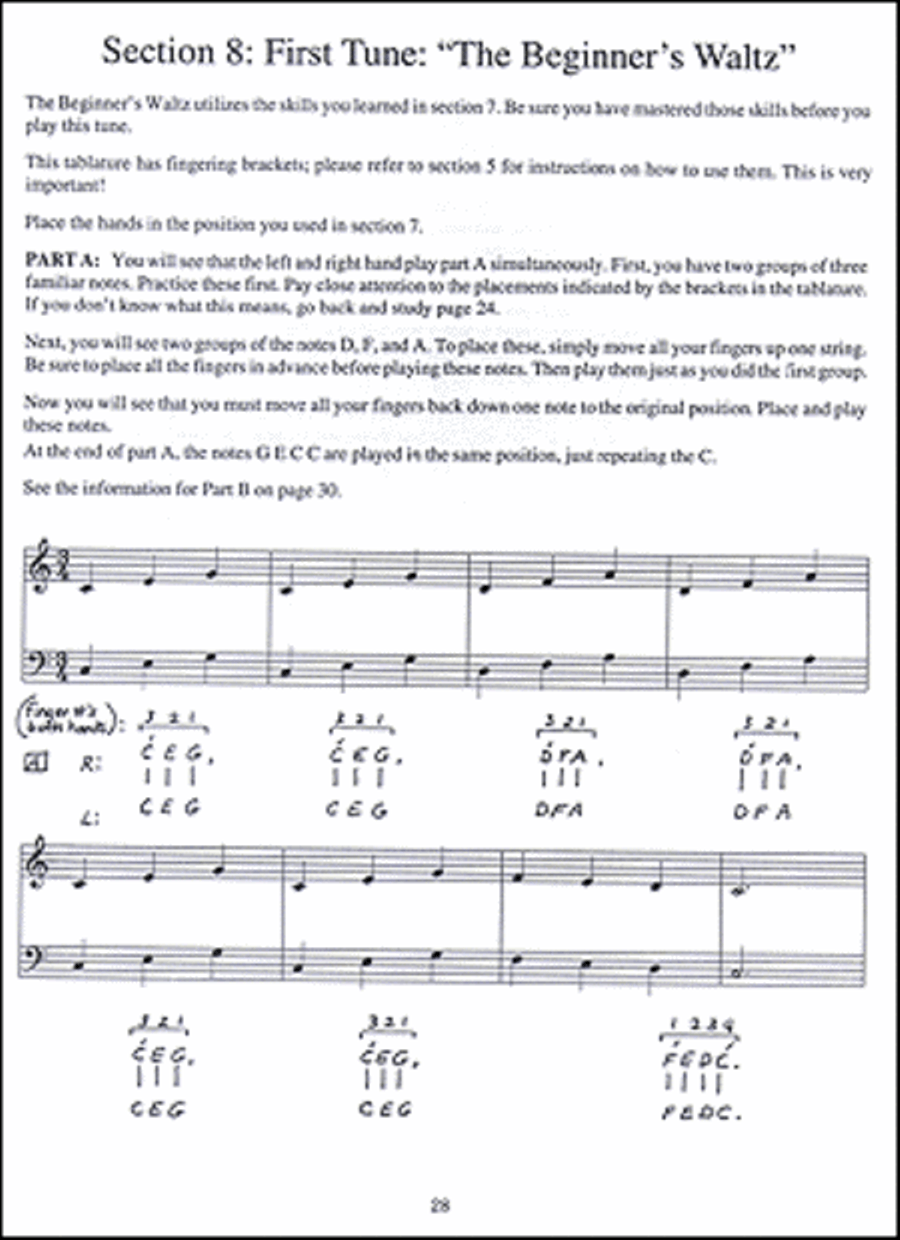 Basic Harp for Beginners Celtic Fiddle scores gallery preview page 2