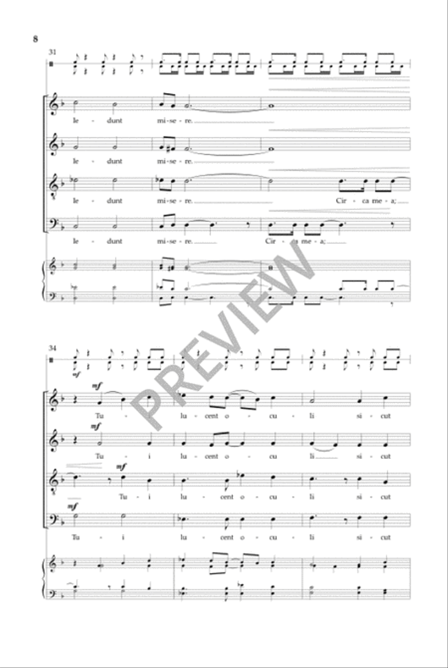 Circa Mea 4-Part scores gallery preview page 9
