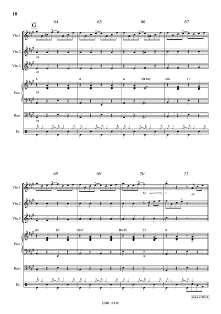 Tico Tico Violin scores gallery preview page 10