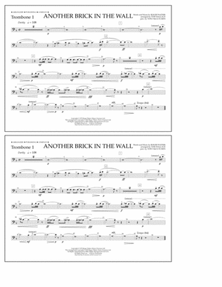 Book cover for Another Brick in the Wall - Trombone 1