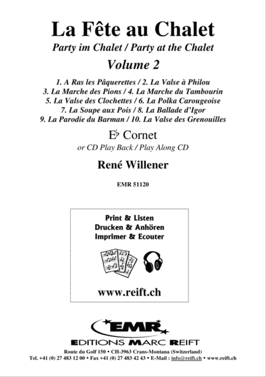 La Fete au Chalet Volume 2 Cornet scores gallery preview page 2