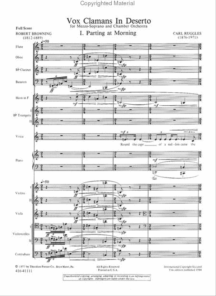 Vox Clamans In Deserto Bassoon scores gallery preview page 2