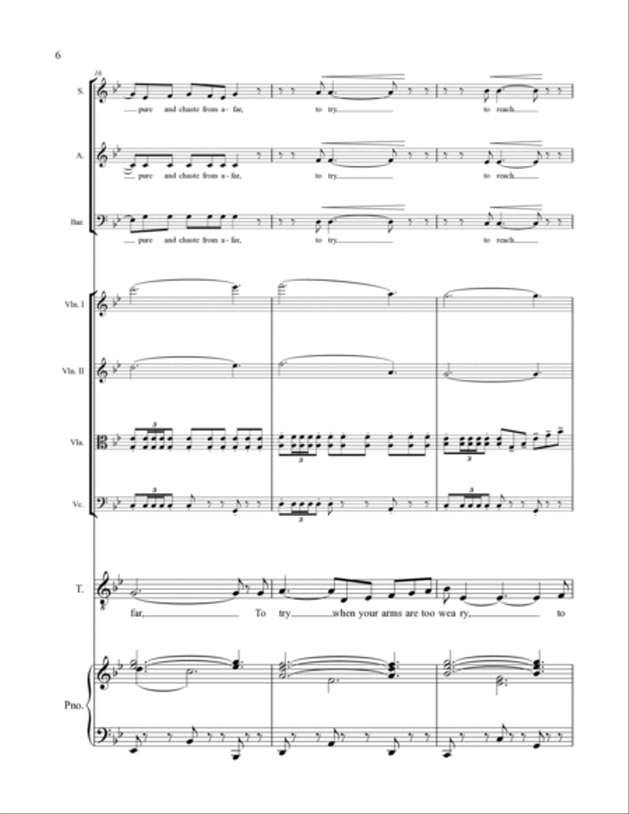 The Impossible Dream (the Quest) Large Ensemble scores gallery preview page 6