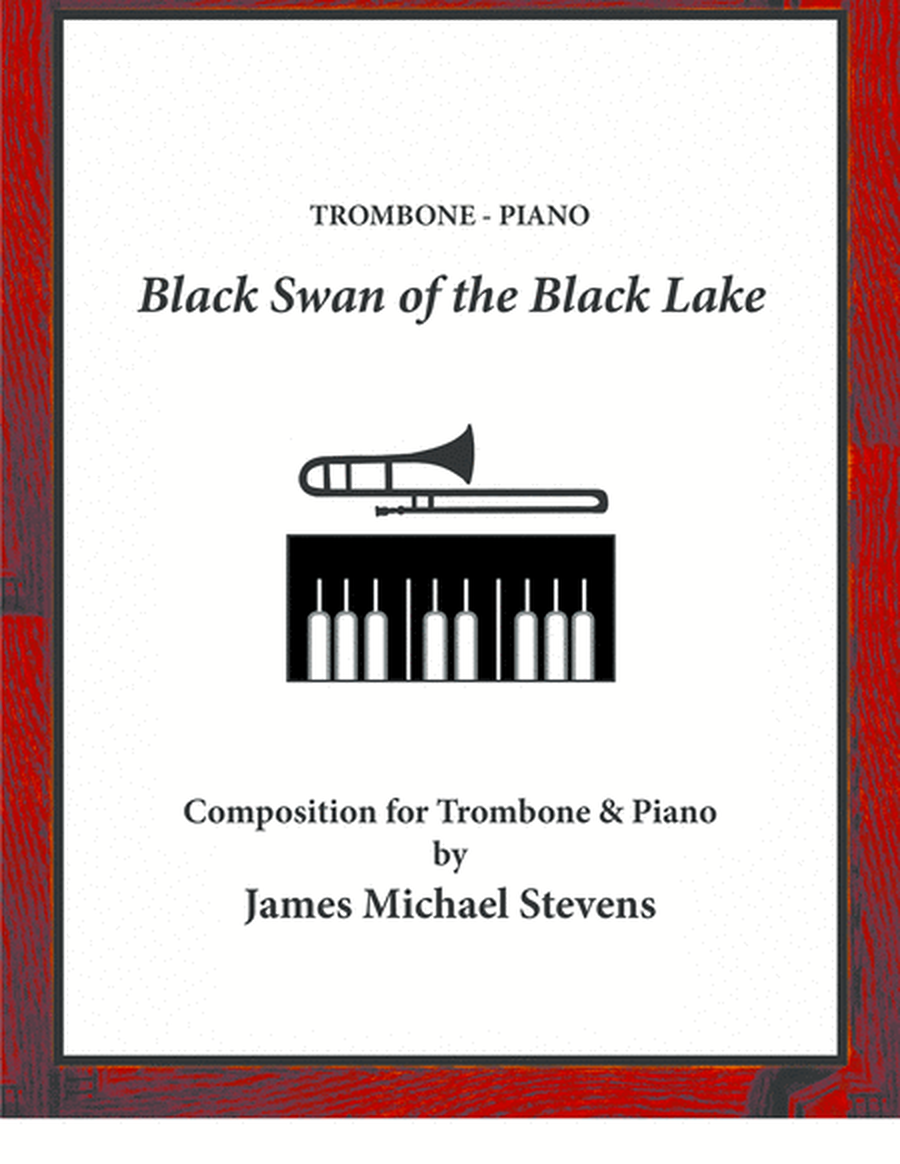 Black Swan of the Black Lake - Solo Trombone & Piano image number null