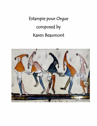 Book cover for Estampie pour Orgue