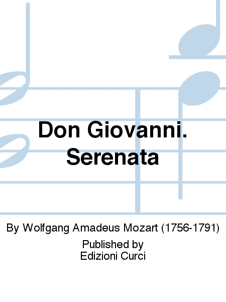 Don Giovanni. Serenata