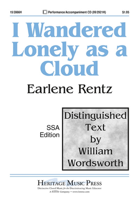 Book cover for I Wandered Lonely as a Cloud