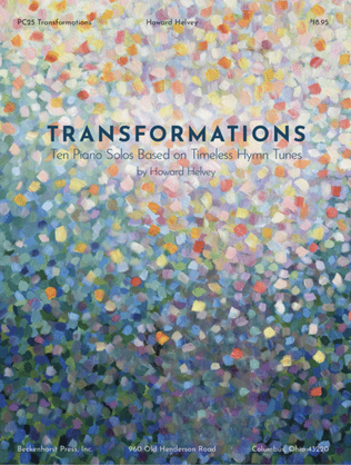 Book cover for Transformations: Ten Piano Solos Based on Timeless Hymn Tunes