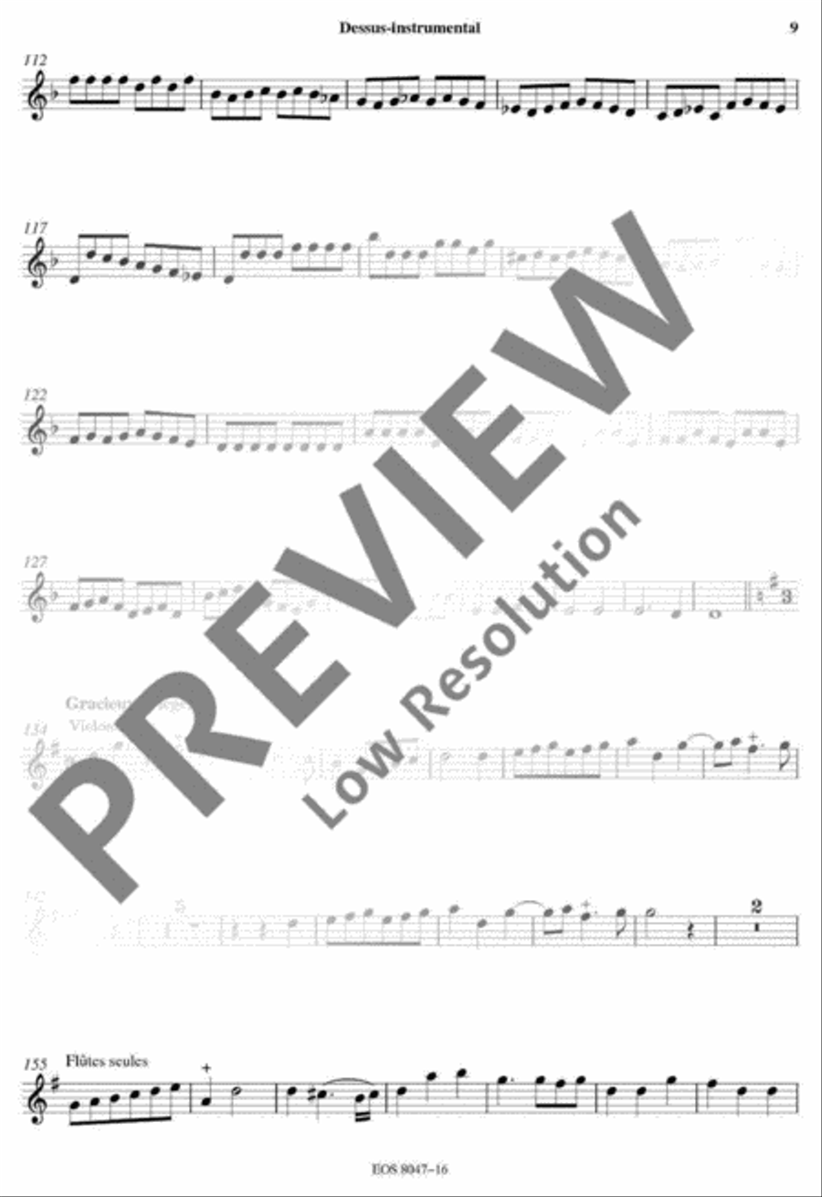 Messe de Mort Flute scores gallery preview page 9