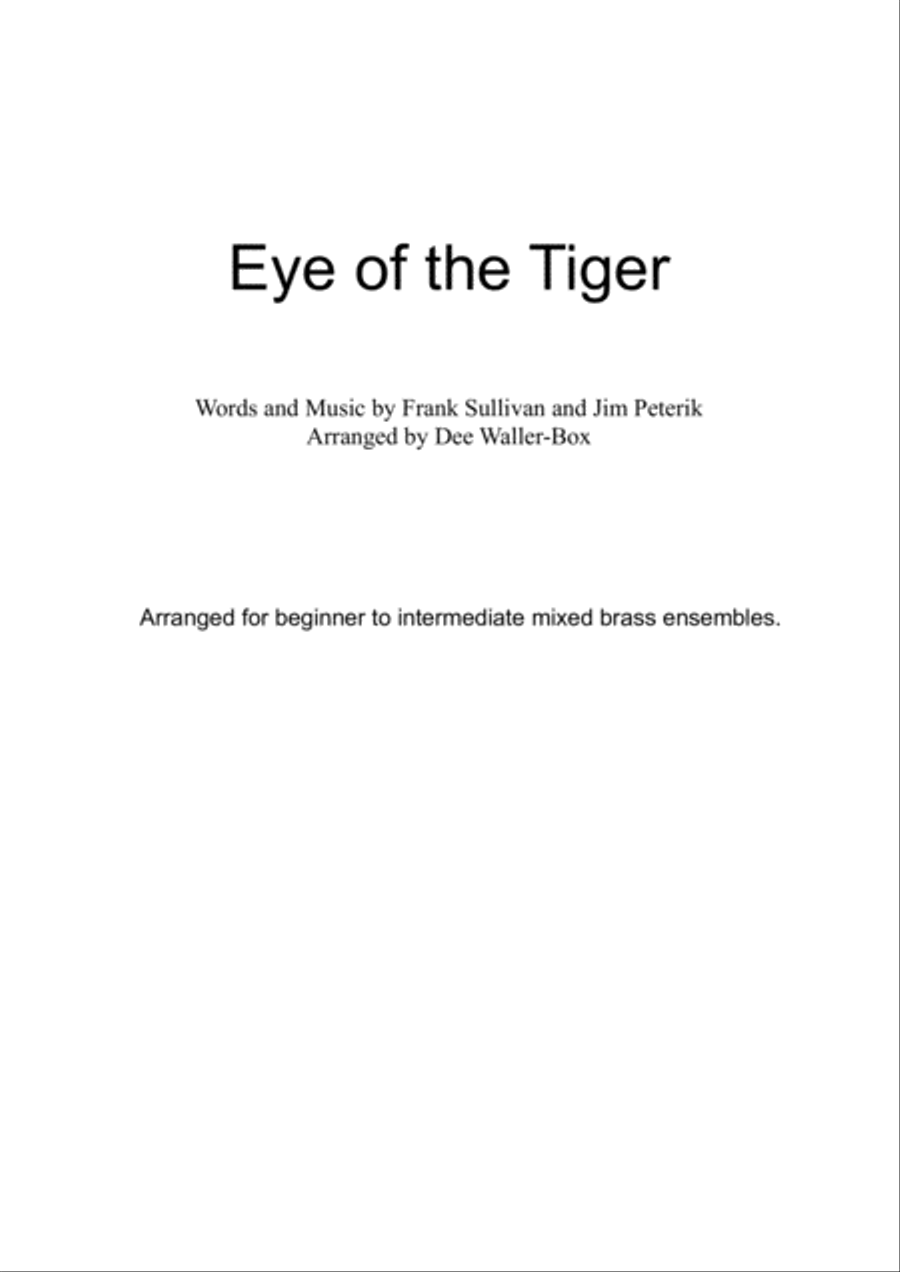 Eye Of The Tiger