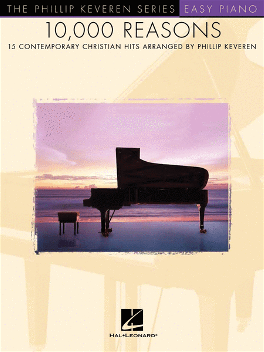 10,000 Reasons Easy Piano scores gallery preview page 1