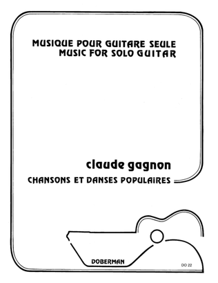 Book cover for Chansons et danses populaires