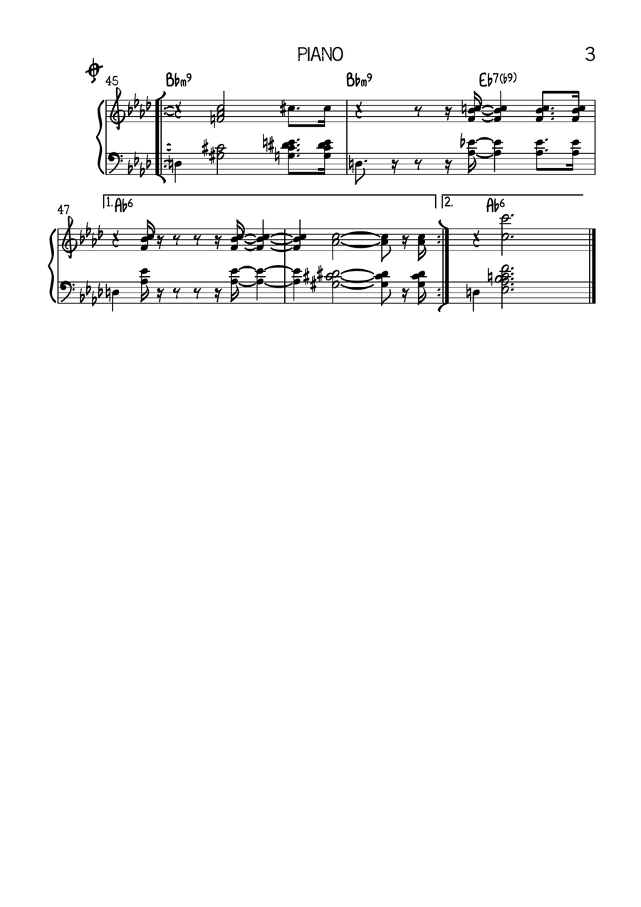 Almost Like Being In Love Large Ensemble scores gallery preview page 5