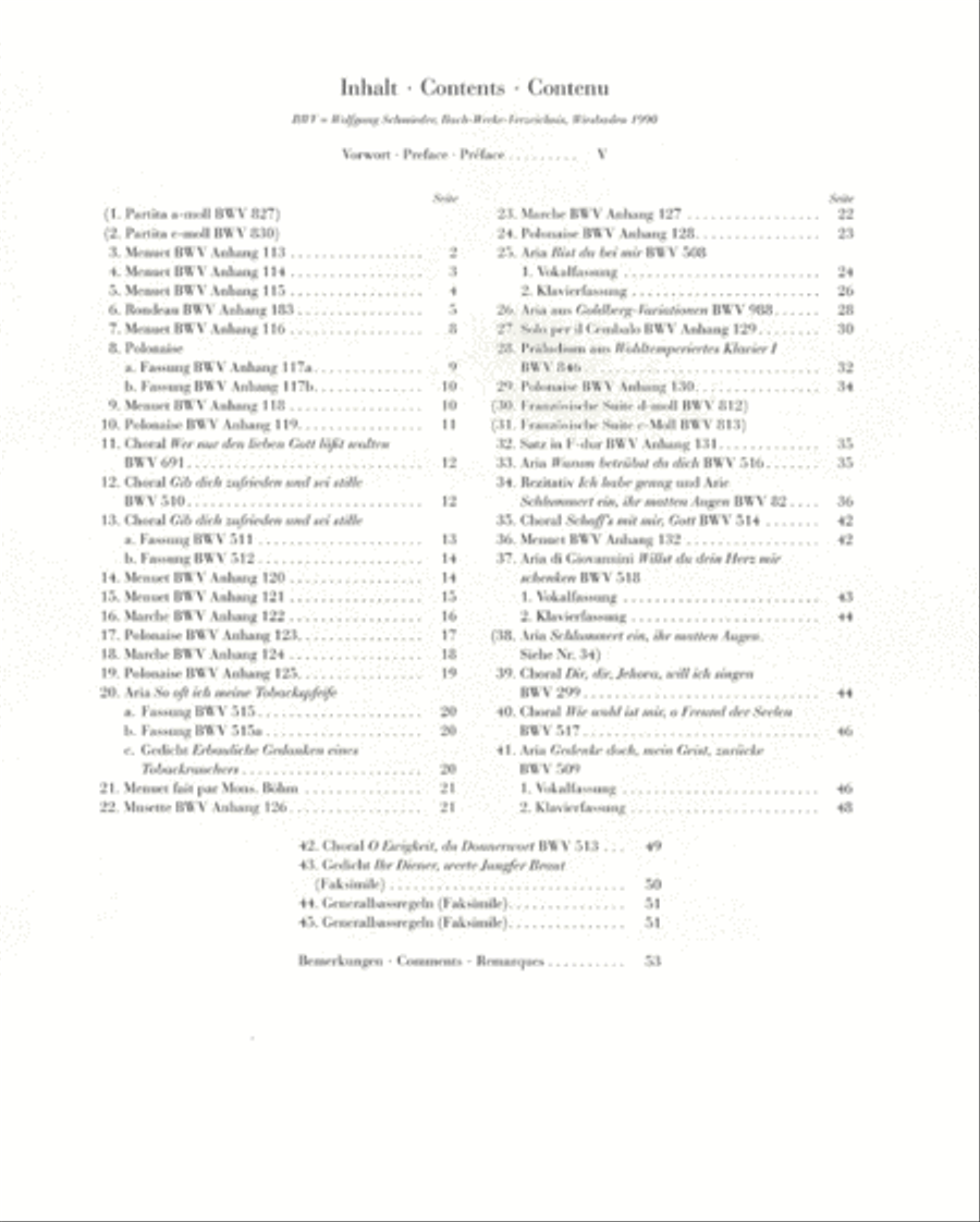 Notebook for Anna Magdalena Bach Piano Solo scores gallery preview page 2