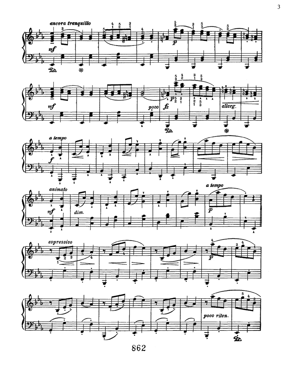 Ecossaises (6), Woo 83 Piano Solo scores gallery preview page 3