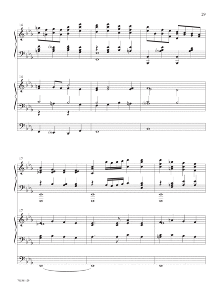 Symphony of Praise Organ scores gallery preview page 11