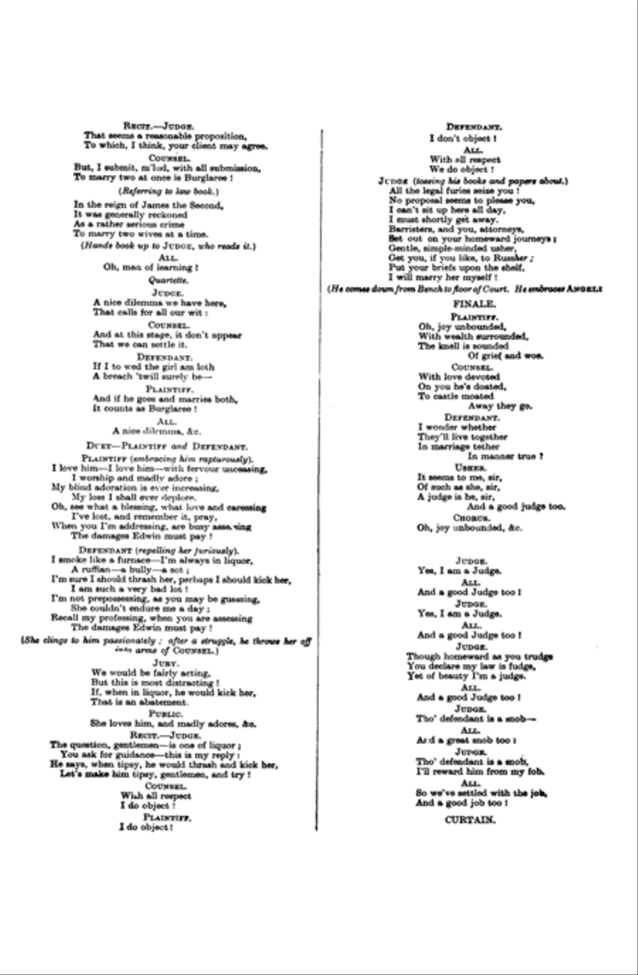 Trial by Jury Trial by Jury Voice scores gallery preview page 7