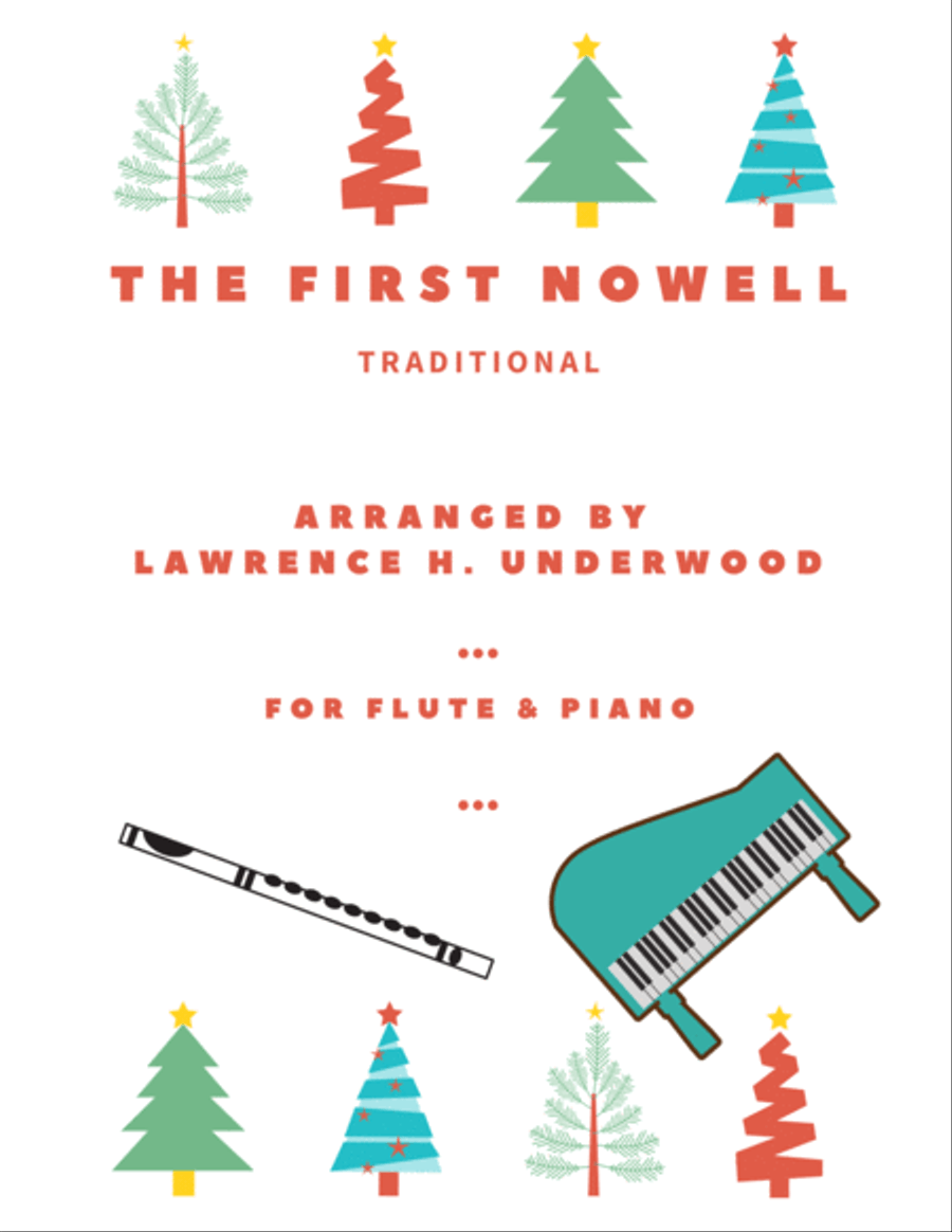 The First Nowell for Solo Flute Flute Solo scores gallery preview page 1