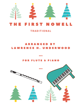 Book cover for The First Nowell for Solo Flute