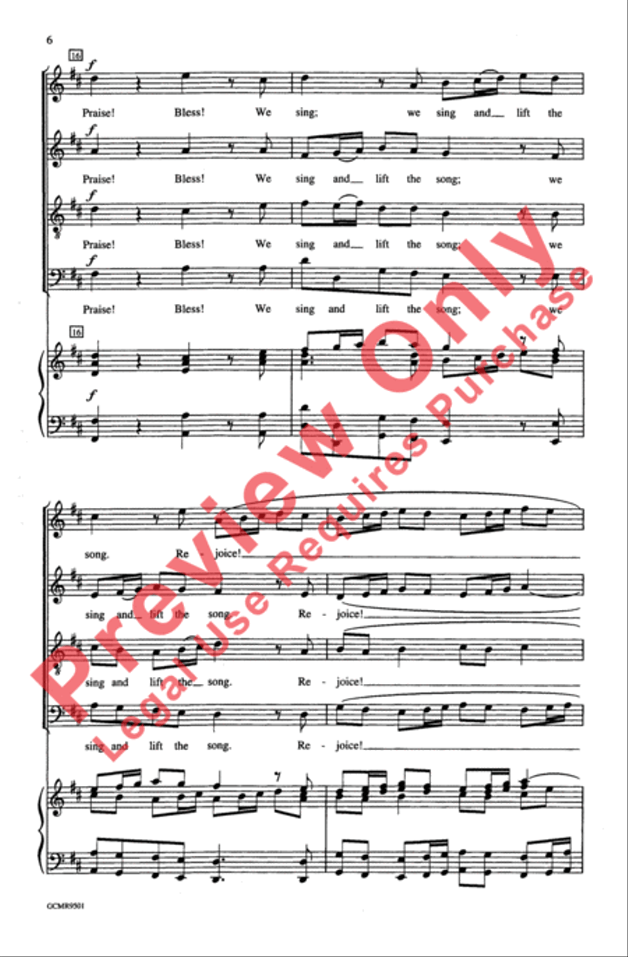 Sing to God! 4-Part scores gallery preview page 5