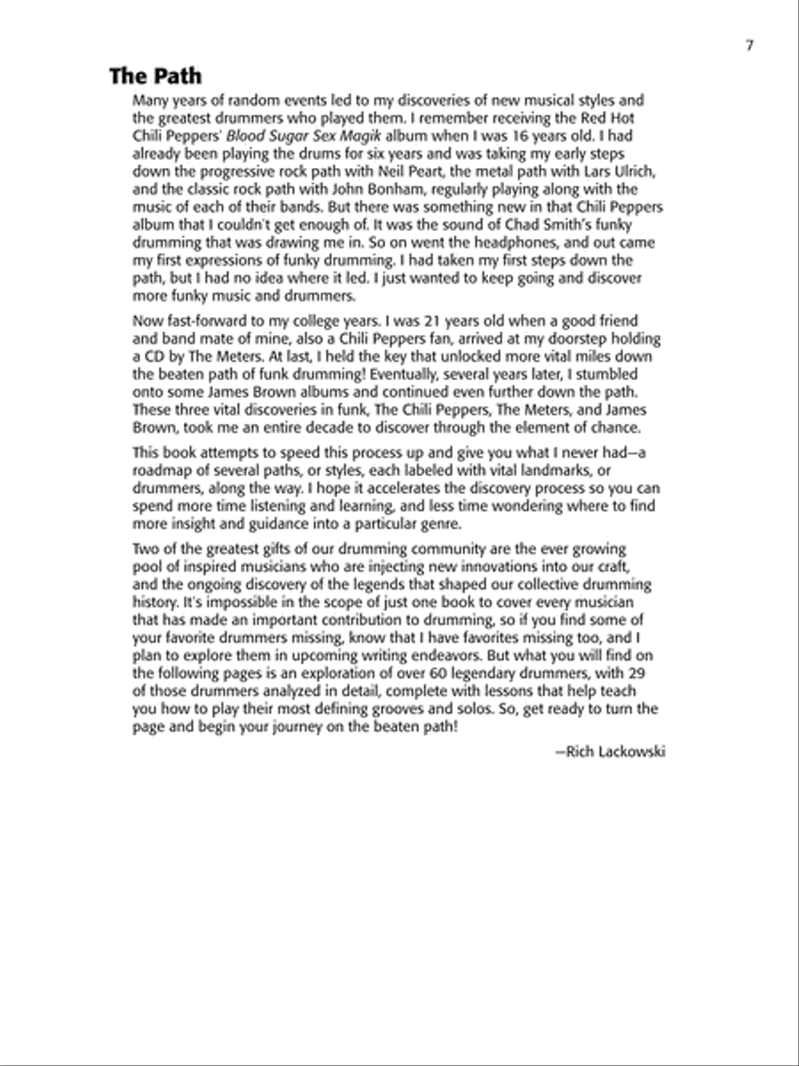 On the Beaten Path Drum Set scores gallery preview page 6