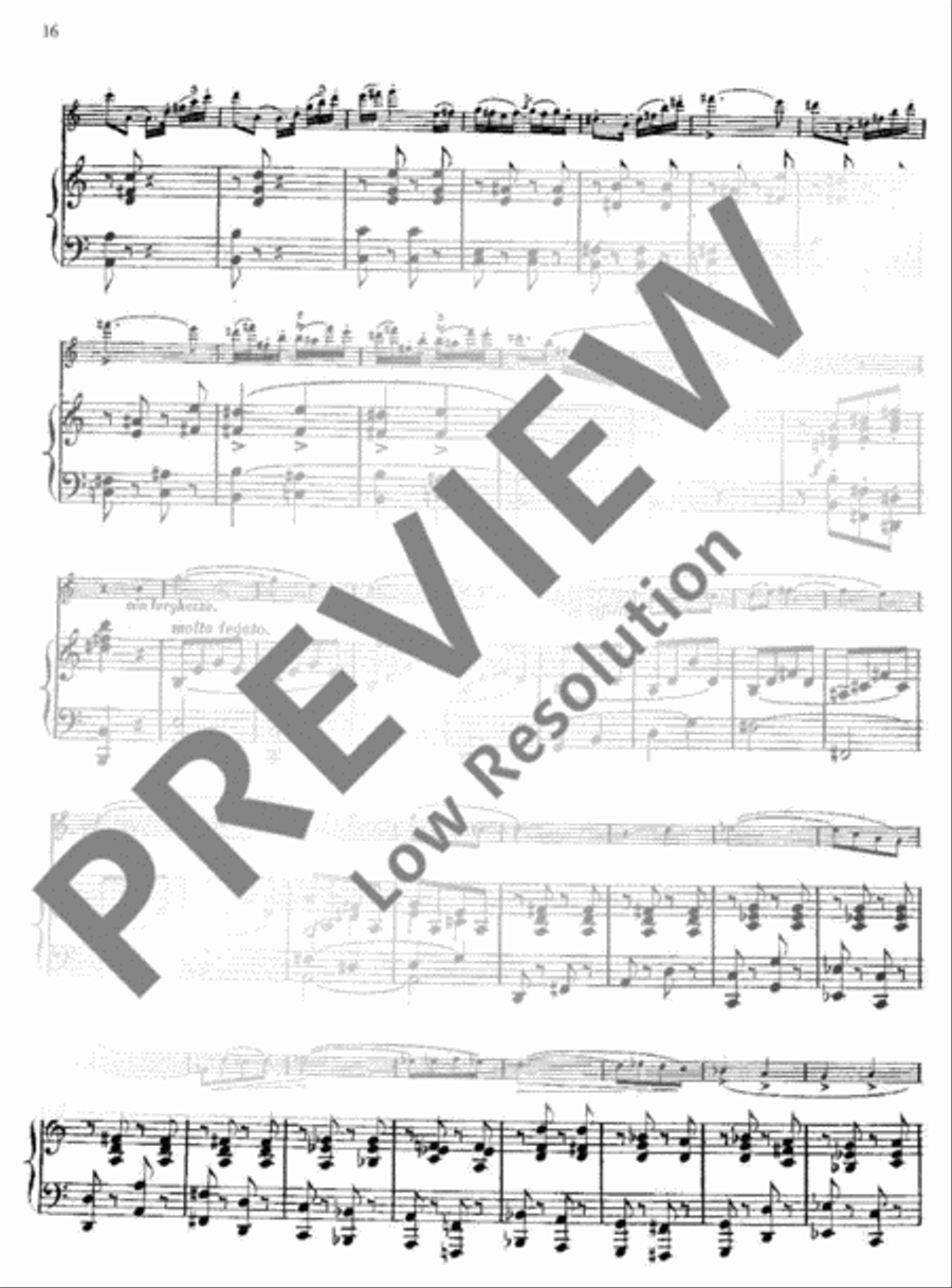 Fantaisie sur des airs écossais Flute scores gallery preview page 17