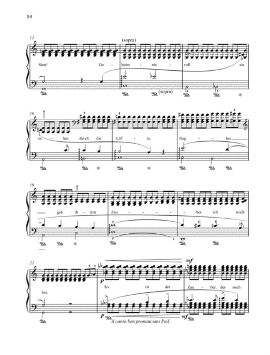Lohengrins Verweis an Elsa Piano Solo scores gallery preview page 2