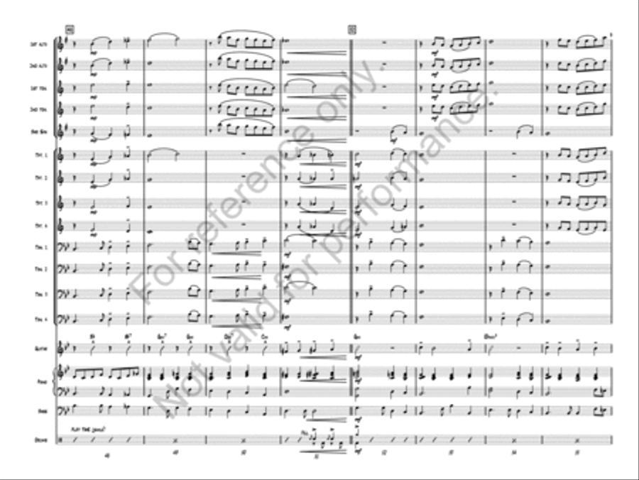 Trombones Under The Tree Jazz Ensemble scores gallery preview page 8