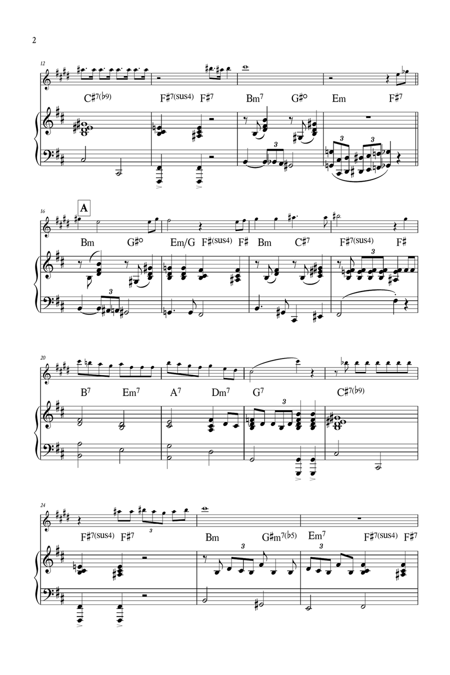 You're A Mean One, Mr. Grinch Soprano Saxophone scores gallery preview page 3