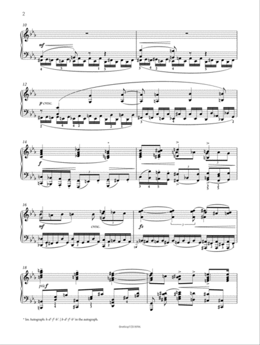 Sonata in C minor for Piano Op. 25 Piano Solo scores gallery preview page 3