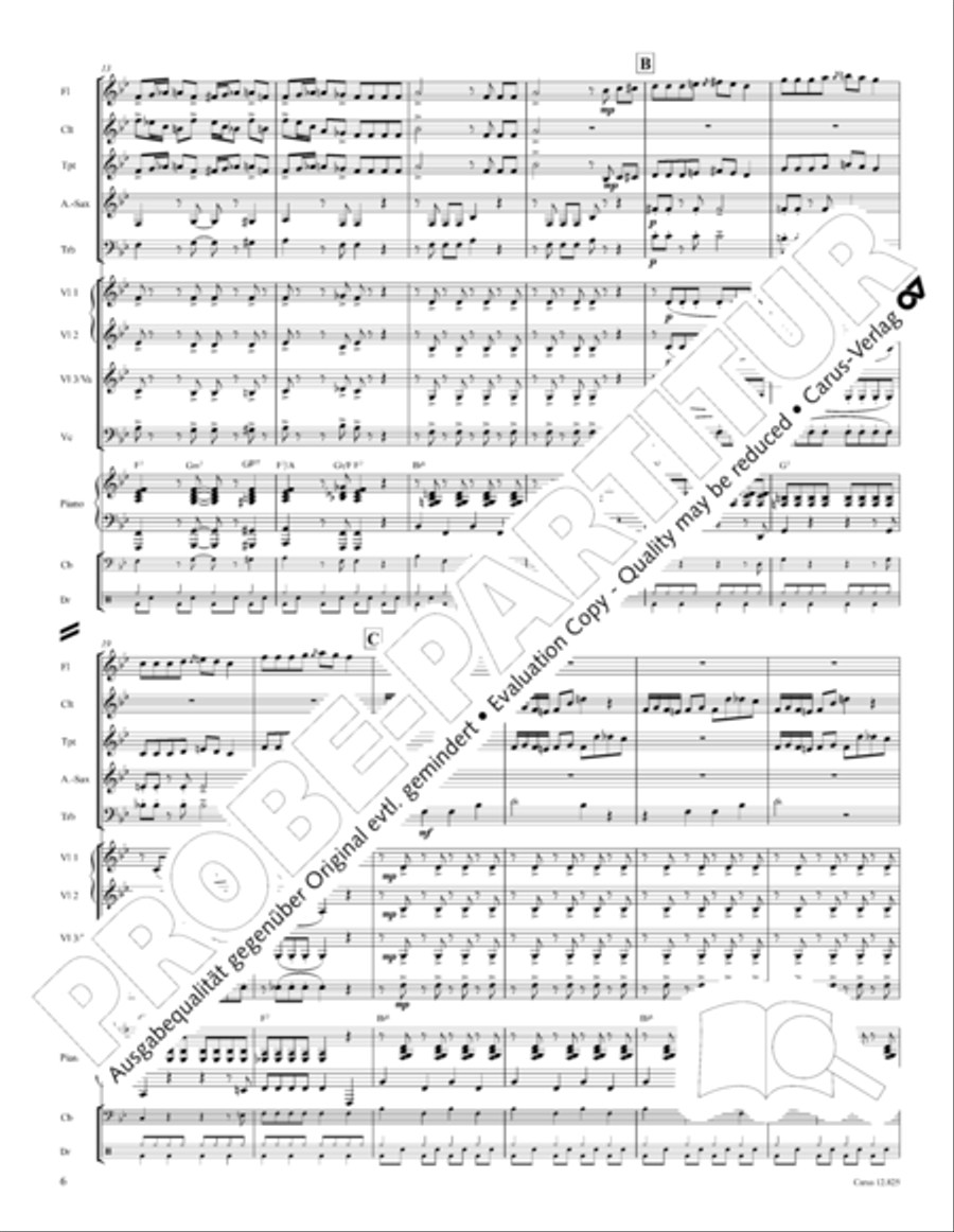 Circus Allegro Circus Allegro Choir scores gallery preview page 7