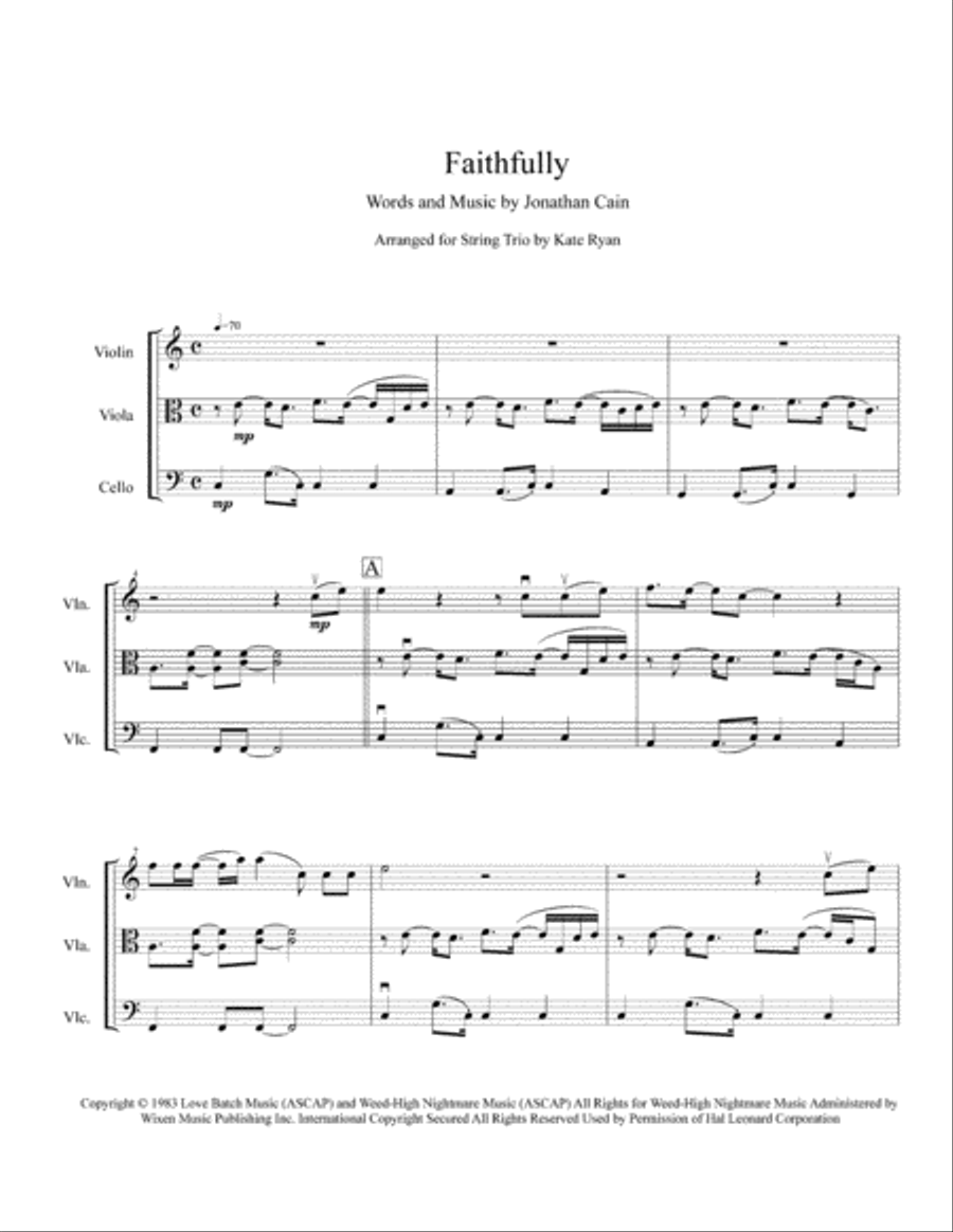 Faithfully Faithfully String Trio scores gallery preview page 2
