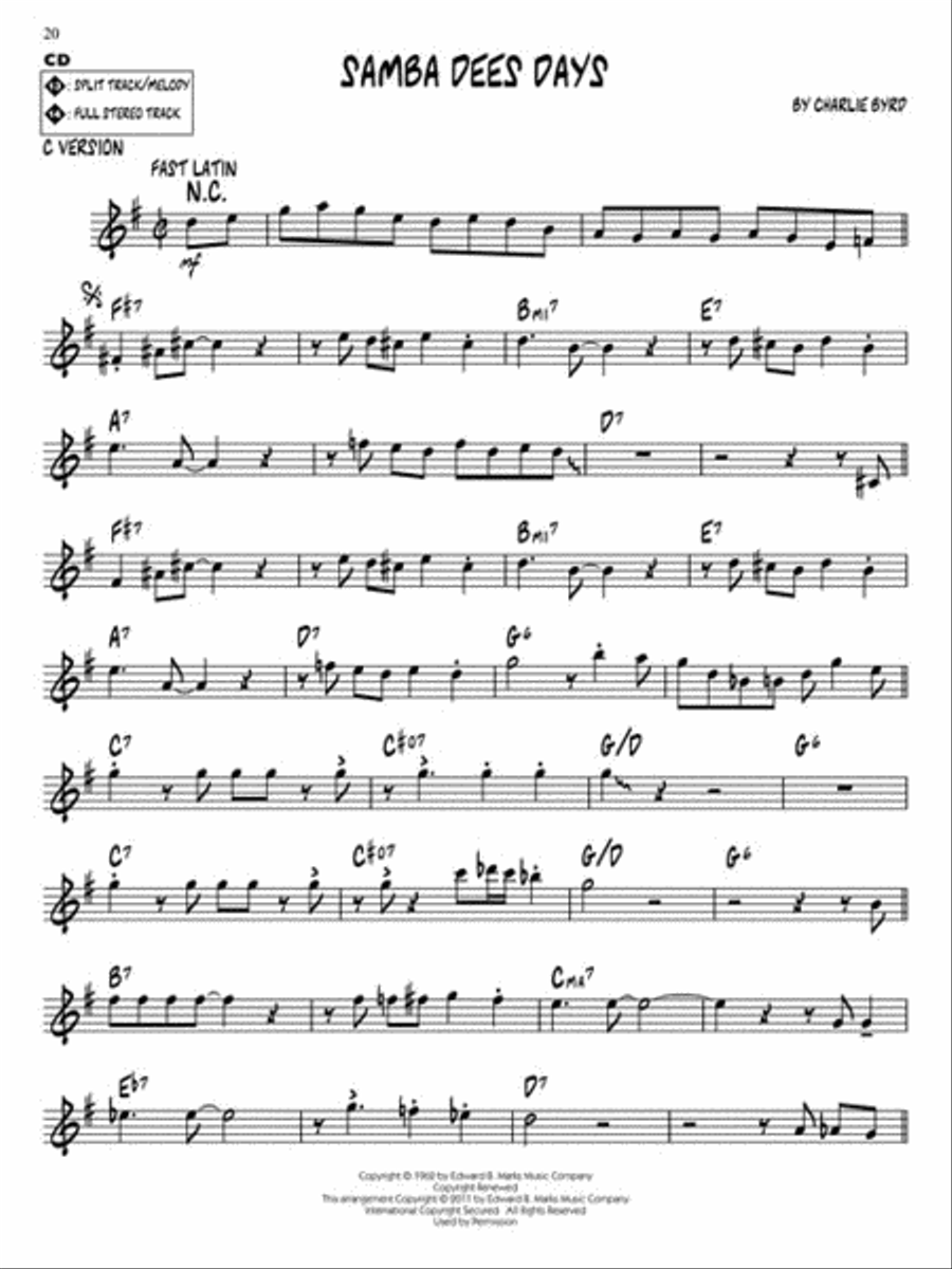 Samba C Instrument scores gallery preview page 6