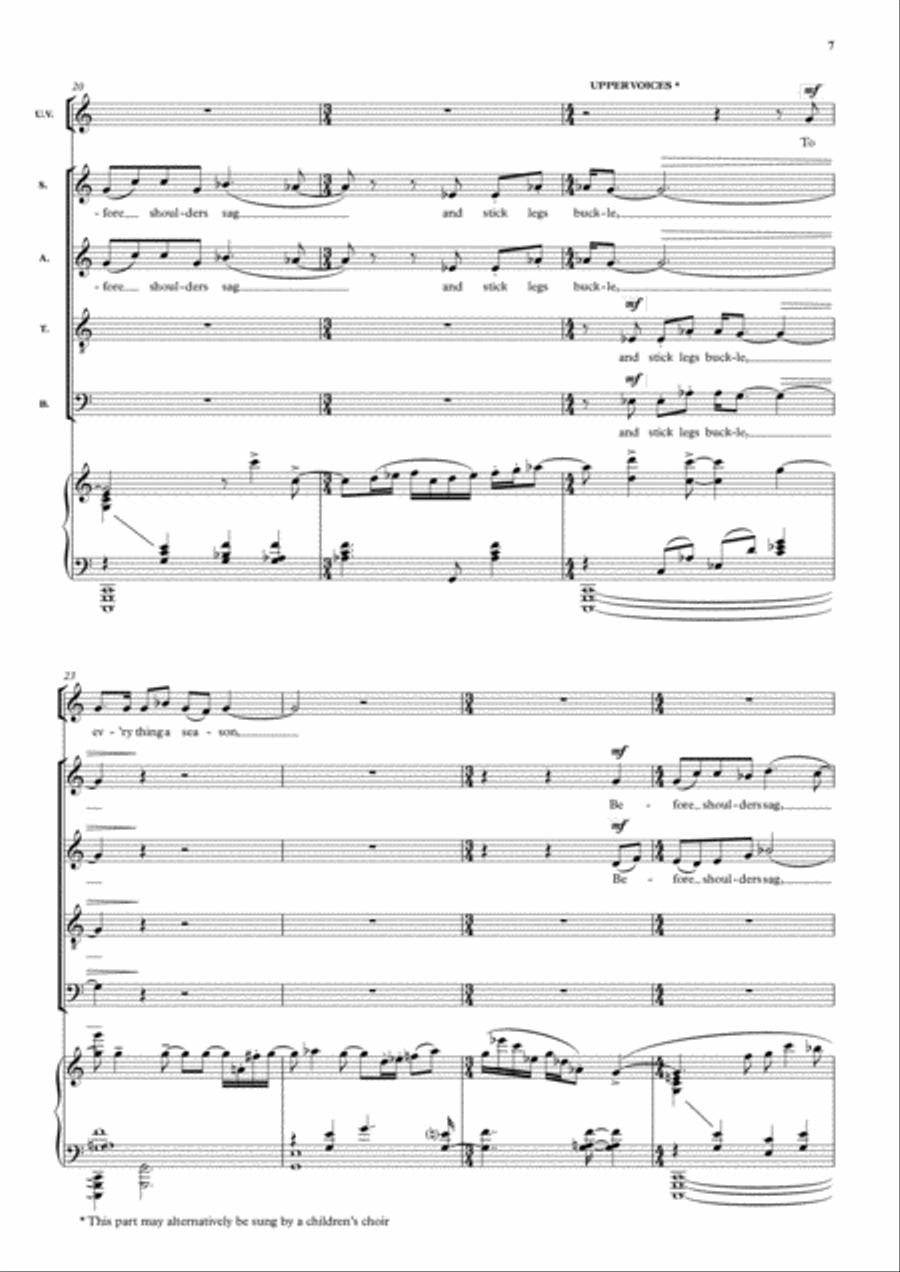 A Time for all Seasons SSATB scores gallery preview page 4
