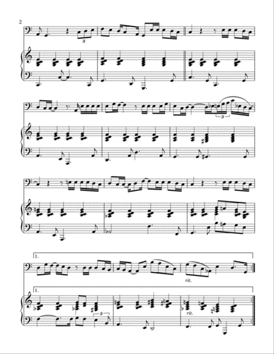 I Believe I Can Fly Piano scores gallery preview page 3