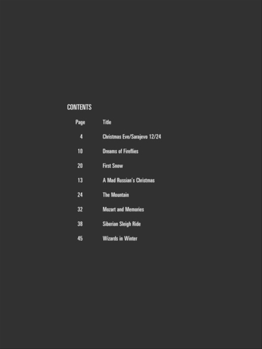 Trans-Siberian Orchestra Guitar Tablature scores gallery preview page 2