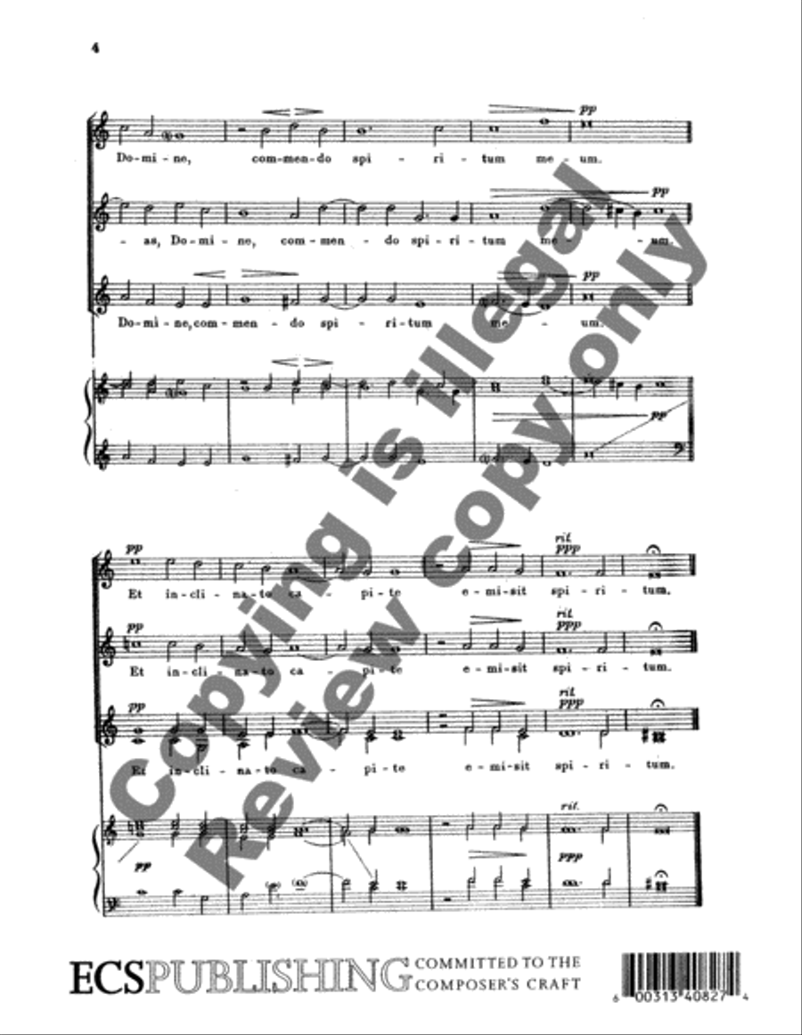 Tenebrae factae sunt SSAA scores gallery preview page 4