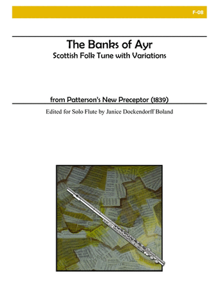 Book cover for The Banks of Ayr for Solo Flute
