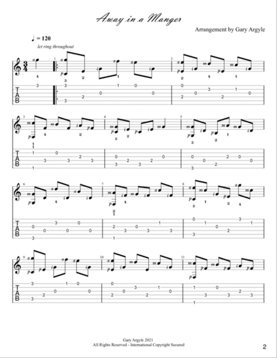 The Naughty Guitarists Christmas Songbook Acoustic Guitar scores gallery preview page 6