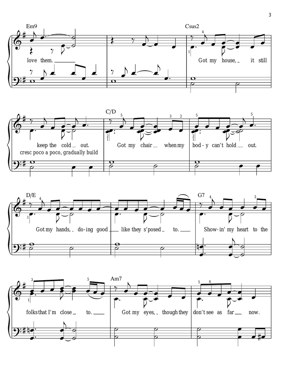 I'm Here Voice scores gallery preview page 3